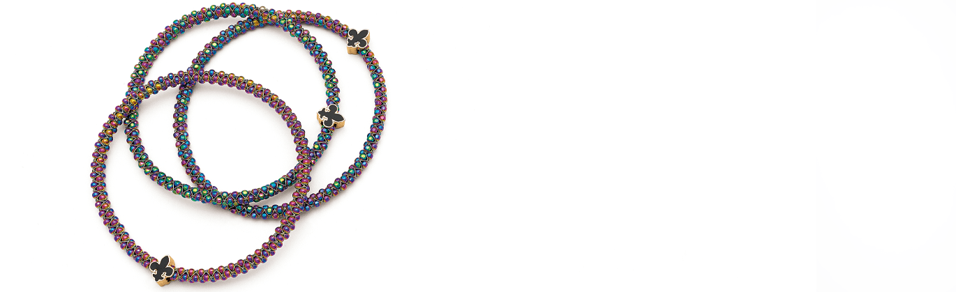 HIVE honeycomb sterling jewelry with honey crystal
